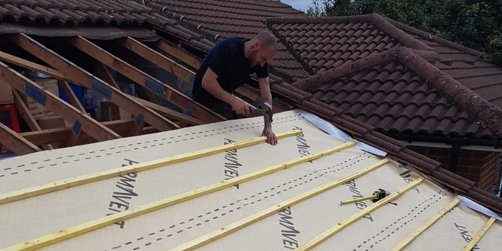 Skilled roofing craftsmen